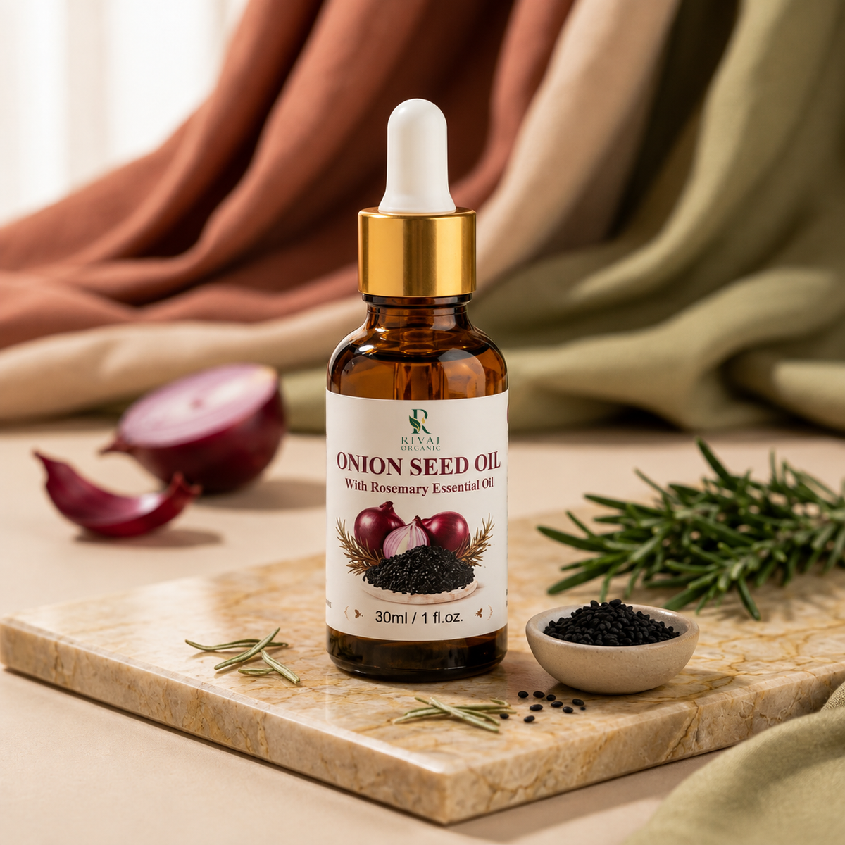 Onion Seed Oil with Rosemary